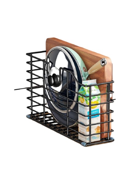 42CM*25CM*12CMKITCHEN Dolap Depolama Rafı, Lavabo Rafı, Sofra ve Tencere Saklama Kutusu (Yurt Dışından)