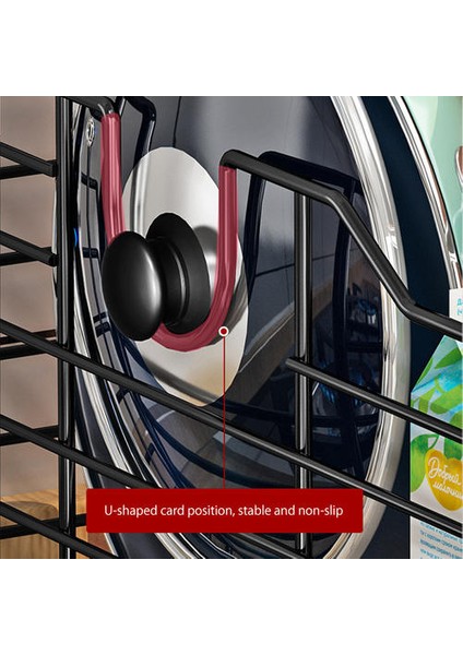 42CM*25CM*12CMKITCHEN Dolap Depolama Rafı, Lavabo Rafı, Sofra ve Tencere Saklama Kutusu (Yurt Dışından)