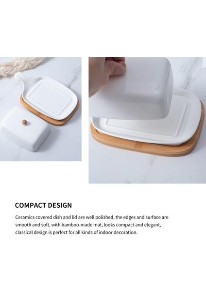 Nordic Stil Tereyağı Kutusu Seramik Tereyağı Sızdırmazlık Plakası Çanak Depolama Tepsisi Peyniri Gıda Saklama Kapları Kapaklı Keeper | Yemekler ve Amp;tabaklar (Yurt Dışından) fiyatları