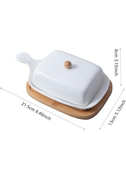 Nordic Stil Tereyağı Kutusu Seramik Tereyağı Sızdırmazlık Plakası Çanak Depolama Tepsisi Peyniri Gıda Saklama Kapları Kapaklı Keeper | Yemekler ve Amp;tabaklar (Yurt Dışından) modelleri