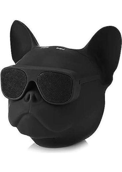 Bluetooth 4.1 Kablosuz Hoparlör, Açık Taşınabilir Mini Hoparlör Köpek Tipi Ile, 32G ile Bellek, Stereo Hoparlör Desteği Ses Kontrolü, Siyah (Yurt Dışından)