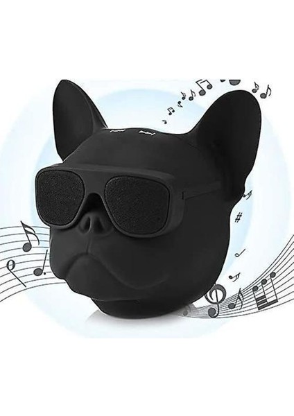 Bluetooth 4.1 Kablosuz Hoparlör, Açık Taşınabilir Mini Hoparlör Köpek Tipi Ile, 32G ile Bellek, Stereo Hoparlör Desteği Ses Kontrolü, Siyah (Yurt Dışından)
