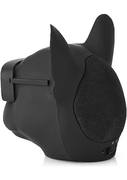 Bluetooth 4.1 Kablosuz Hoparlör, Açık Taşınabilir Mini Hoparlör Köpek Tipi Ile, 32G ile Bellek, Stereo Hoparlör Desteği Ses Kontrolü, Siyah (Yurt Dışından)