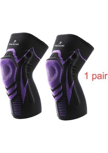 Spor Diz Pedleri Basketbol Elastik Kaymaz Patella Brace Kneepad Destek Silikon Silikon Fitness Dişli Koruyucu Için Yastıklı | Dirsek ve Amp;dizlik (Yurt Dışından)