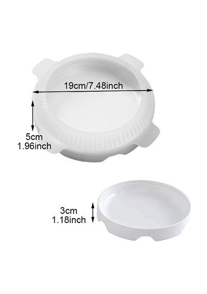 Mousse Dondurma Için Yuvarlak Silikon Kek Kalıp 3D Cakes Pişirme Pan Aksesuarları Bakeware Kek Dekorasyon Araçları Malzemeleri | Yuvarlak Silikon Kek Kalıp Silikon Kek Kalıbı (Yurt Dışından)