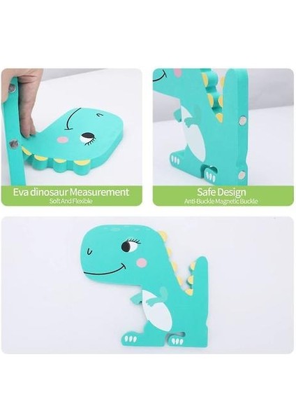 3D Çocuk Büyüme Manyetik Ölçüm Yüksekliği Cetvel Çıkarılabilir Duvar Dekor (Dinozor) (Yurt Dışından) modelleri