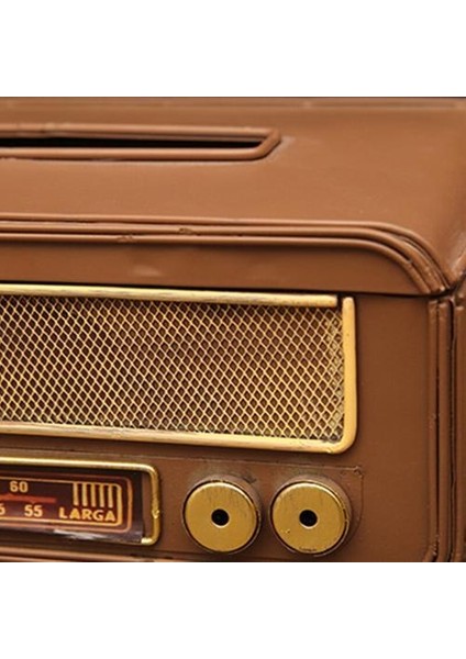 Retro Doku Kutusu, Vintage Dikdörtgen Tuvalet Kağıdı Depolama Konteyner Radyo Şekli Demir Doku Dispenseri Mutfak Evi | Doku Kutuları (Yurt Dışından)