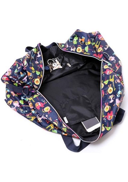 1 Adet x Bagaj Çanta Katlanabilir Büyük Kapasiteli Moda Seyahat Çantası Unıx Haftasonu Kolu Taşıma Çanta Dropshipping Bavul Duffle Çanta Ev Kılıfı | Saklama Torbaları (Yurt Dışından)