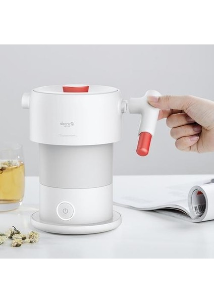 0.6l Mini Katlanır Elektrikli Kettle Oto Güç Koruma Koruma Su Kazanı Çaydanlık Anında Isıtma Paslanmaz Çelik | Elektrikli Su Isıtıcılar (Yurt Dışından)