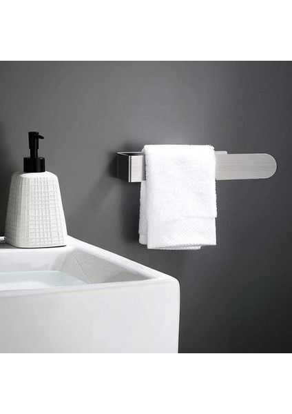 Havlu Tutucu Duvar Montaj Banyo Havlu Tutucu Banyo Havlu Raylı Kendinden Yapışkanlı Havlu Tabanlık Havlu Tavucu | Havlu Rafları (Yurt Dışından)