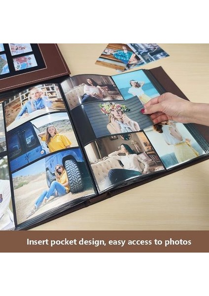 6 Inç Ekle Albümü, 600 6 Inç Fotoğraflar Büyük Kapasiteli Albüm Koleksiyonu, Aile Toplama Fotoğraf Koleksiyonu, Düğün Fotoğraf Albümü | Fotoğraf Albümleri (Brown) (Yurt Dışından) fiyatları