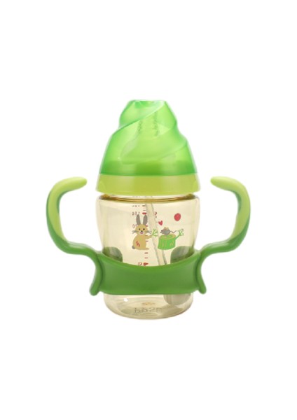 180ML Besleme Şişesi, Geniş Ağız Ppsu Saplı Besleme Besleme Şişesi (Yurt Dışından)