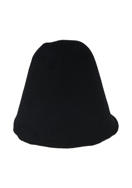 Klasik Kadın Kova Keçe Şapka Sonbahar Kış Yün Keçe Kone Cloche Hood Milliner Craft Şapkalar Blok Taban Body | Kadın Fedoraları (Yurt Dışından)
