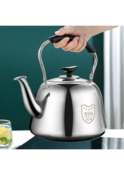 6l Ses Kettle 304 Paslanmaz Çelik Kalınlaşmış Gaz Büyük Kapasiteli Ev Çaydanlık Su Isıtıcısı Gaz Sobası Indüksiyon Ocak | Su Isıtıcılar (Yurt Dışından) fiyatları