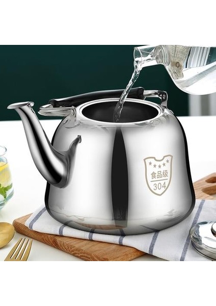 6l Ses Kettle 304 Paslanmaz Çelik Kalınlaşmış Gaz Büyük Kapasiteli Ev Çaydanlık Su Isıtıcısı Gaz Sobası Indüksiyon Ocak | Su Isıtıcılar (Yurt Dışından) fırsatları