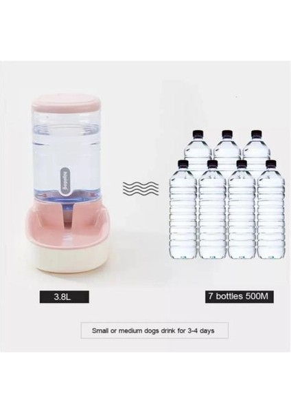 Otomatik Pet Kedi Köpek Besleyiciler Büyük Kapasiteli Kedi Köpek Su Dağıtıcı Plastik Şişe Besleme Kaseleri | Köpek Beslemesi (Yurt Dışından) modelleri