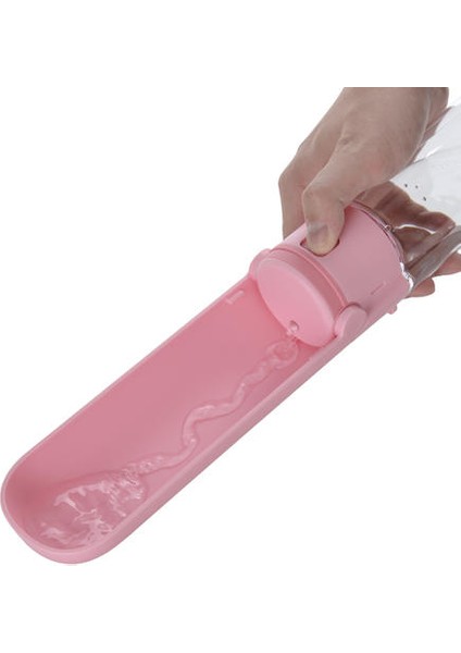 Taşınabilir Pet Köpek Su Şişesi Içme Kaseleri Küçük Büyük Köpekler Için Seyahat Yürüyüş Köpek Besleme Su Dağıtıcı Pet Malzemeleri 420ML | Köpek Besleme (Yurt Dışından) modelleri