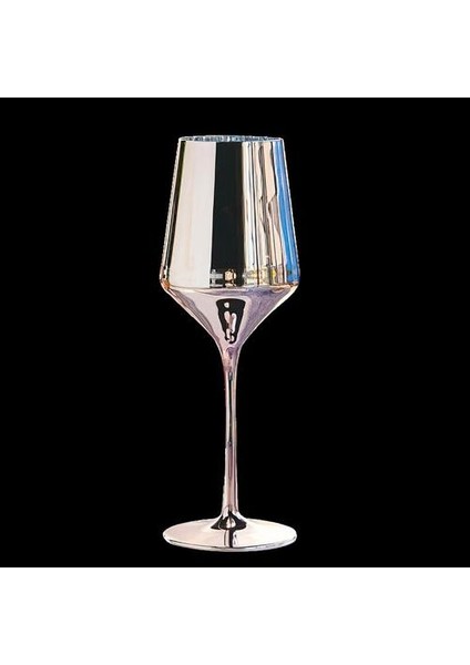 1 Adet Cam Şarap Kupası Goblet Drinkware Nordic Gül Altın Şampanya Uzun Boylu Ayaklar Su Kupa Otel Barı Ekran Ev Mutfak Malzemeleri | Kokteyl Camı (Yurt Dışından)