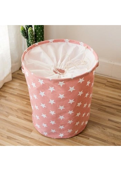 Katlanabilir Yıldız Çamaşır Sepeti Oyuncaklar Için Pamuk Keten Depolama Kova Çanta Katlanabilir Ev Kirli Giysi Organizatör 35 * 45 cm | Çamaşır Çantaları (Yurt Dışından) modelleri