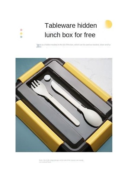 304 Paslanmaz Çelik Öğle Yemeği Kutusu, Ofis Çalışanları, Ilkokul Öğrencileri, Ayrılmış Dört Bölümlü Öğle Yemeği Kutusu (Yurt Dışından) modelleri