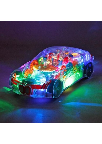 LED Araba Oyuncaklar Aydınlatma Müzik Şeffaf Araba ile (Yurt Dışından) fırsatları