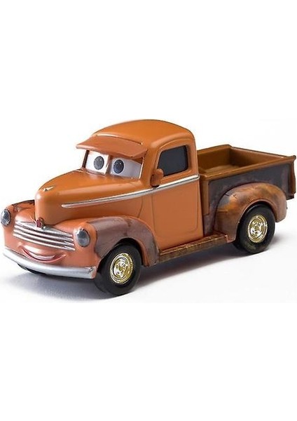 (Smokey) 1pc Diney Pixar Araba 3 Lightning Mcqueen Mater Jackson Storm Ramirez 1:55 Diecast Metal Alaşım Çocuk Oyuncak (Yurt Dışından)