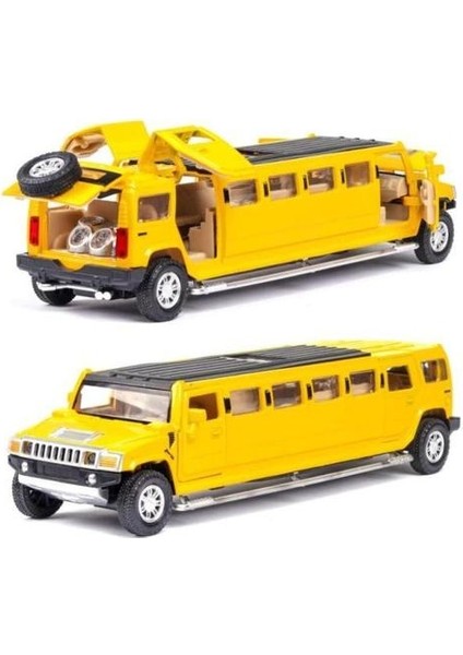 Yüksek Simülasyon 1:32 Alaşım Hummer Limuzin Metal Diecast Araba Modeli Geri Çekim Yanıp Sönen Müzikal Çocuk Oyuncak Araçlar Noel Hediyesi | Diecasts & Amp;oyuncak Araçlar (Yurt Dışından)