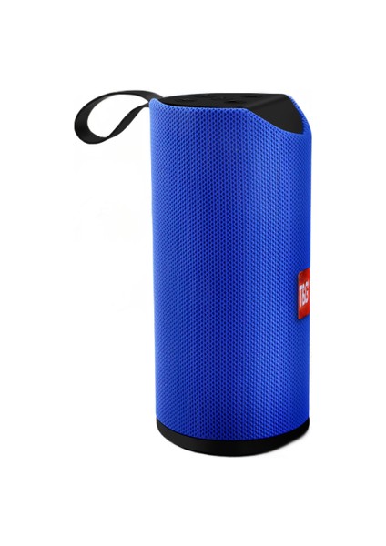 Taşınabilir Hoparlör Açık Hoparlör Kablosuz Bluetooth Ses Sütun USB Tf Kart Fm Radyo Müzik 3D Stereo Subwoofer | Taşınabilir Hoparlörler (TG113-MAVI) (Yurt Dışından)