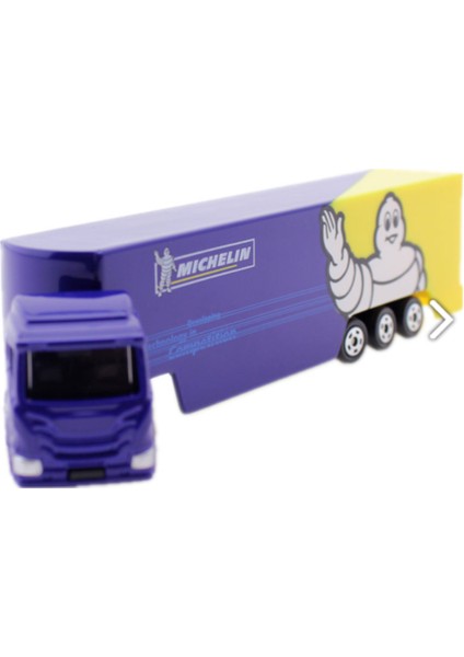 Michelin Motor Spor Taşıyıcı Model Kiti Minyatür Kamyon Kalıp Araba Oyuncak | Diecasts & Amp;oyuncak Araçlar (Yurt Dışından)