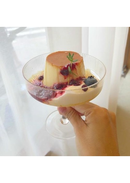 Tatlı Kupası Basit Kokteyl Cam Goblet Dondurma Kase Soğuk Çanak Kaseler Snack Yoğurt Konteyner Düğün Bar Parti Için | Eski Moda Cam (Yurt Dışından) modelleri