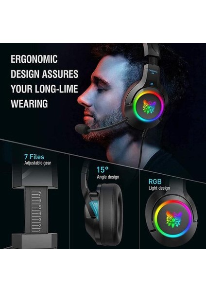 Stereo Pc Oyun Kulaklık Ps4 Ps5 Xbox Serisi (K9) Için Gürültü Iptal Etme (Yurt Dışından) fırsatları