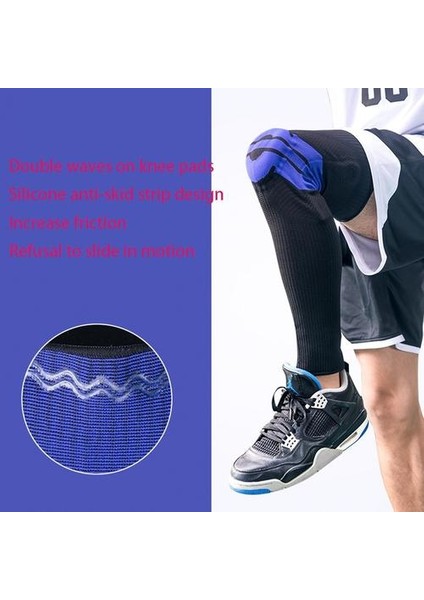 Spor Diz Uzun Sıcak Sıkıştırma Bacak Muhafızları Basketbol Futbol Dağ Tırmanışı Koşu Koruma Menisküs Patella Koruyucu | Dirsek ve Amp;dizlik (Yurt Dışından) fırsatları