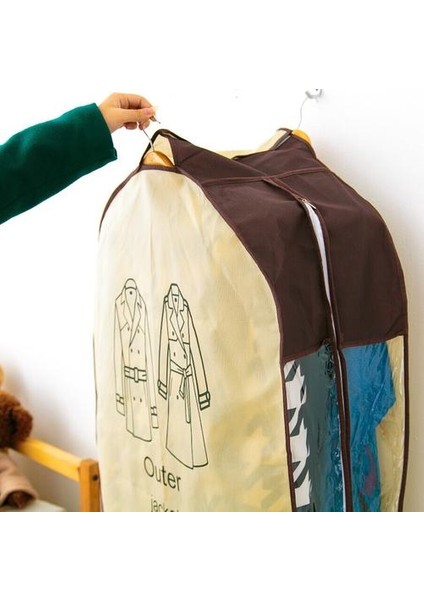 Yeni Varış Zakka Kalın Dokuma Kumaş Üç Boyutlu Jacke Toz / Mont Ceketler Saklama Çantası / Ev Depolama | Saklama Çantası | Ceket Saklama Çantalarstorage Çanta Çanta (Yurt Dışından)