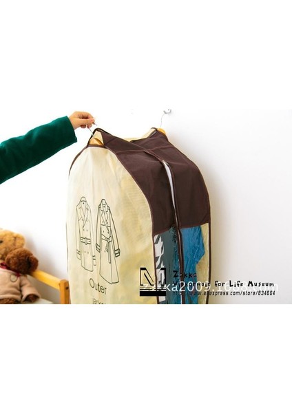 Yeni Varış Zakka Kalın Dokuma Kumaş Üç Boyutlu Jacke Toz / Mont Ceketler Saklama Çantası / Ev Depolama | Saklama Çantası | Ceket Saklama Çantalarstorage Çanta Çanta (Yurt Dışından)