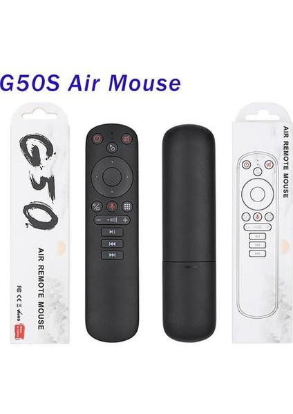 G50S Fly Hava Fare Google Ses Ir Öğrenme Mikrofon Gyroskope Uzaktan Kumanda 2.4g Kablosuz G50 X96 Mini X96 Max Vs G30S | Uzaktan Kumanda (Yurt Dışından) fırsatları