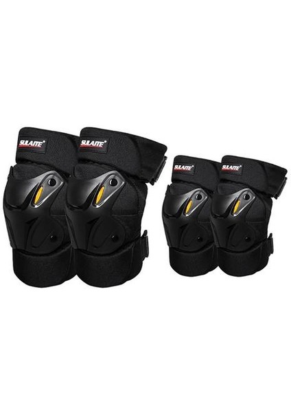 Evrensel Motosiklet Sürme Diz Pedleri Motosiklet Diz Koruyucu Shin Guard Dirsek Ped Ayarlama Spor Koruyucu Dişli Bacak | Motosiklet Koruyucu Kneepad (Yurt Dışından)