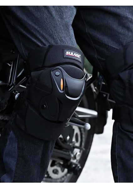 Evrensel Motosiklet Sürme Diz Pedleri Motosiklet Diz Koruyucu Shin Guard Dirsek Ped Ayarlama Spor Koruyucu Dişli Bacak | Motosiklet Koruyucu Kneepad (Yurt Dışından) fırsatları