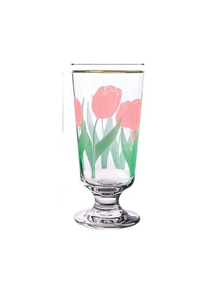 280 ml Küçük Papatya Kadeh Cam Vintage Kadeh Phnom Penh Cam Lale Şarap Kupası Içme Cam Suyu Kahve Kupası | Eski Moda Cam (Yurt Dışından) indirimleri