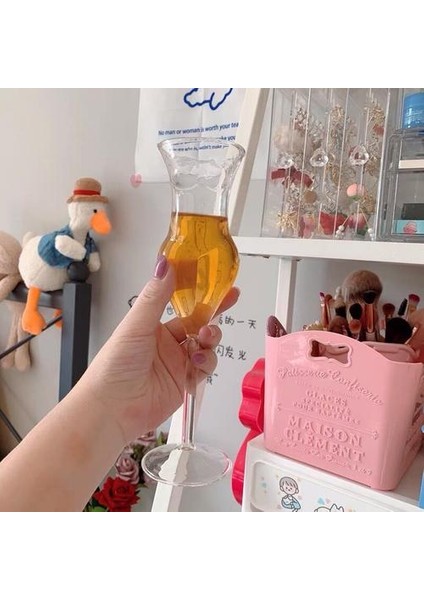 1 Adet Nordic Vücut Şeffaf Cam Bardak Dekoratif Rum Kadeh Kokteyl Bira Şarap Cam Düğün Şampanya Içme Süt Cam | Kokteyl Camı (Yurt Dışından) modelleri