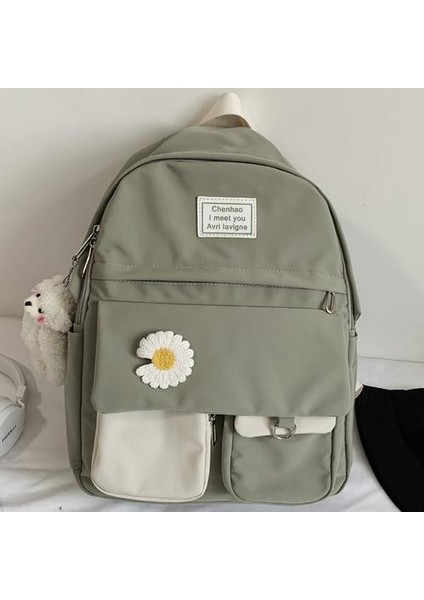 Kız Koleji Öğrenci Sırt Çantası Sevimli Çiçek Naylon Kadınlar Okul Çantası Lady Kawaii Sırt Çantası Kadın Moda Çanta Kitap Trendy Seyahat Yeni | Sırt Çantaları (Yurt Dışından) fiyatları