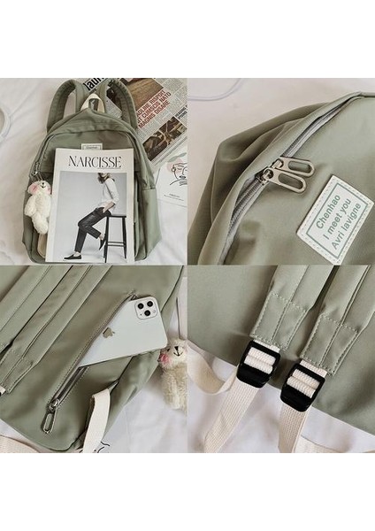 Kız Koleji Öğrenci Sırt Çantası Sevimli Çiçek Naylon Kadınlar Okul Çantası Lady Kawaii Sırt Çantası Kadın Moda Çanta Kitap Trendy Seyahat Yeni | Sırt Çantaları (Yurt Dışından) fırsatları