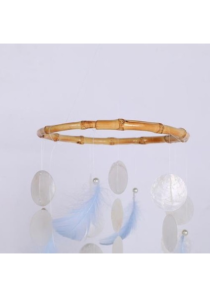 Doğal Kabuk Rüya Catcher Ev Süsler Yenilikçi Hediyeler Rüzgar Çanları Dreamcatcher Tüyler Açık Duvar Asma Dekorasyon | Rüzgar Çanları ve Amp;asılı Süslemeler (Yurt Dışından) fiyatları
