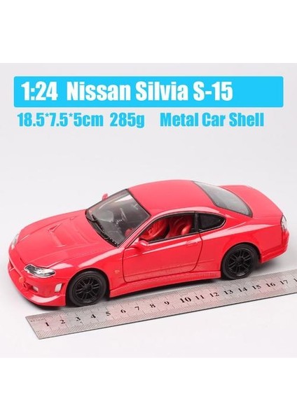 1:24 Ölçekli Welly Nissan Silvia S15 Spec S Mona Lisa Spor Araba Diecasts & Amp;oyuncak Araçlar Model Replicas Koleksiyon Minyatür | Diecasts & Amp;oyuncak Araçlar (Yurt Dışından)