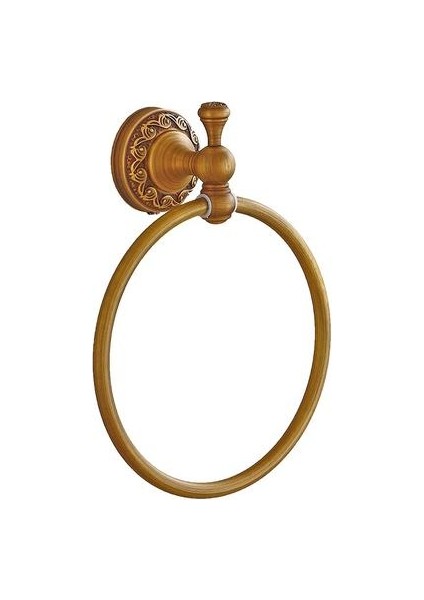 Havlu Yüzükler Için Duş Odası Yatak Odası Metal Tırnak Havlu Tutucu Için Washcloth Vintage Pirinç Duvar Havlu Yüzükler | Havlu Yüzükler (Yurt Dışından)