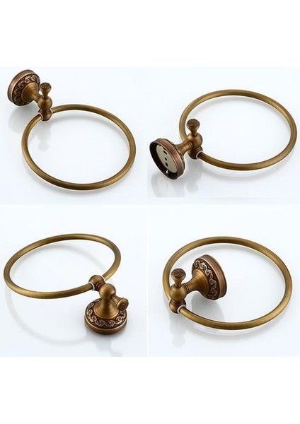 Havlu Yüzükler Için Duş Odası Yatak Odası Metal Tırnak Havlu Tutucu Için Washcloth Vintage Pirinç Duvar Havlu Yüzükler | Havlu Yüzükler (Yurt Dışından) fiyatları