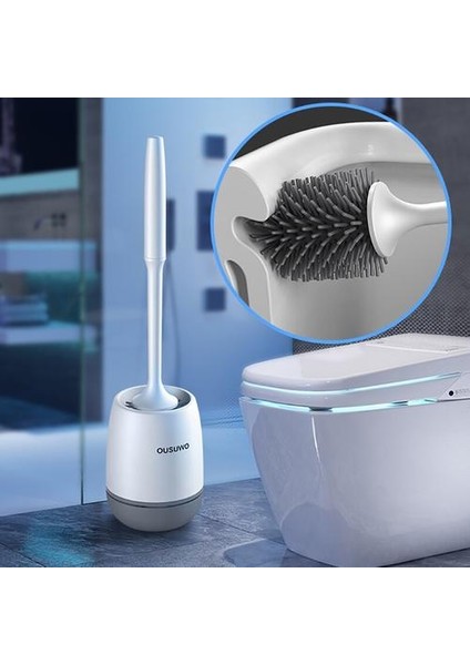 Silikon Tpr Tuvalet Fırçası Ve Tutucu Hızlı Drenaj Temizleme Fırçası Tuvalet Için Araçları Ev Eşyaları Wc Banyo Aksesuarları Setleri | Temizleme Fırçaları (Yurt Dışından) fırsatları