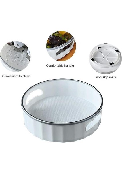 Mutfak Dolabı Organizatörler 2 Paket Tembel Susan Pikap Baharat Raf Organizatör Kaymaz 360 Plastik Dönebilen Tutucu (Yurt Dışından) fırsatları