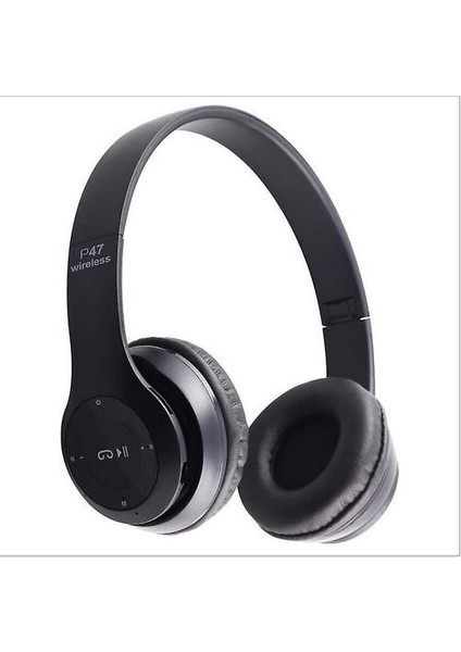 Katlanabilir Kablosuz Bluetooth Spor Kulaklıklar, Mıc, Copoz (Siyah) ile Gürültü Izleme Kulaklık (Yurt Dışından)