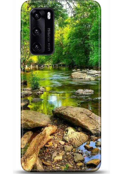 Huawei P40 Kılıf Hd Baskılı Kılıf - Followed Institution 0284