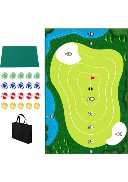 Açık Hava Kapalı Sporlar Için Chipping Golf Oyun Matı Uygulama Mat 3mm (Yurt Dışından)